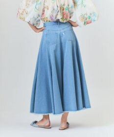 GRACE CONTINENTAL サーキュラーデニムスカート