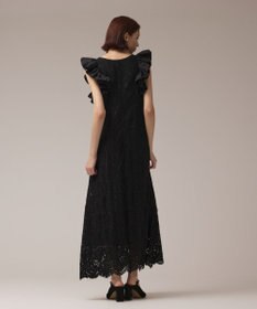 GRACE CONTINENTAL フリルレースワンピース