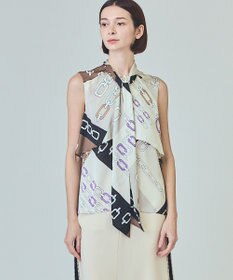 GRACE CONTINENTAL チェーンレイヤードノースリーブ