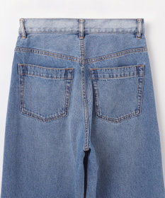 GRACE CONTINENTAL ラップデニムパンツ