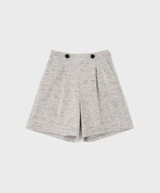 GRACE CONTINENTAL ツイードタックショートパンツ