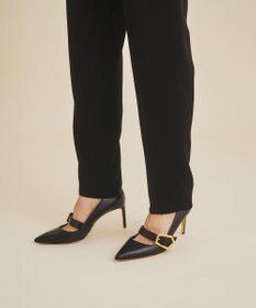 GRACE CONTINENTAL フロントフラップスリムパンツ