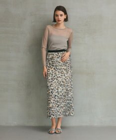 レオパードスカート フェザーレオパードスカート / GRACE CONTINENTAL | GRACE
