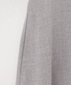 GRACE CONTINENTAL ウールタッチバイカラードレス