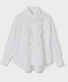 GRACE CONTINENTAL コサージュドレスシャツ