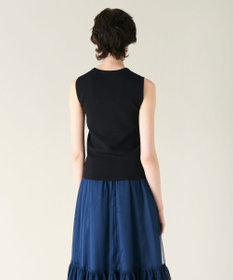 GRACE CONTINENTAL ビジューニットトップ