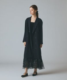 GRACE CONTINENTAL ドットフラワーembドレス