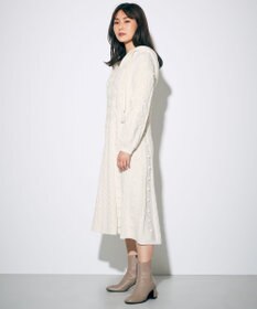 フラワー刺繍フレアニットワンピース / GRACE CONTINENTAL | GRACE