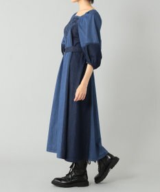 デニム刺繍フレアワンピース / GRACE CONTINENTAL | GRACE