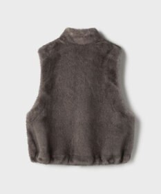 GRACE CONTINENTAL フェイクミンクベスト