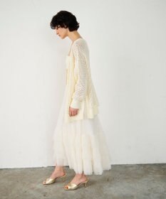 GRACE CONTINENTAL メッシュドルマン2WAYニット