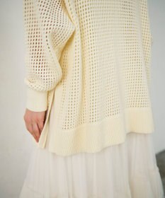 GRACE CONTINENTAL メッシュドルマン2WAYニット