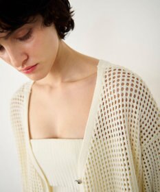 GRACE CONTINENTAL メッシュドルマン2WAYニット