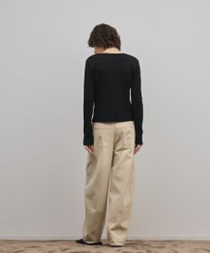 GRACE CONTINENTAL ヘンリーネックカットトップ