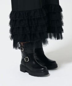 GRACE CONTINENTAL ANGERO　BERVICATO ベルトショートブーツ