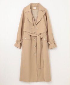 GRACE CONTINENTAL ストレッチスラブ3WAYコート