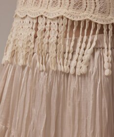 GRACE CONTINENTAL ワッシャープリーツスカート