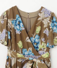 GRACE CONTINENTAL ミモザプリントワンピース