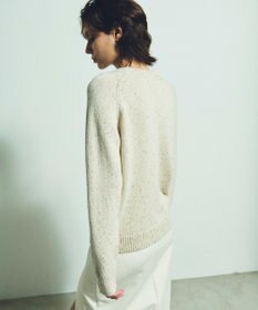 GRACE CONTINENTAL カシミヤ混ラメニットトップ