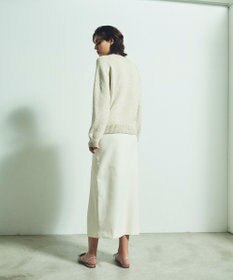 GRACE CONTINENTAL カシミヤ混ラメニットトップ