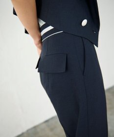 GRACE CONTINENTAL タックワイドパンツ