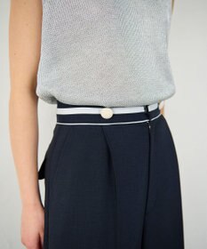 GRACE CONTINENTAL タックワイドパンツ