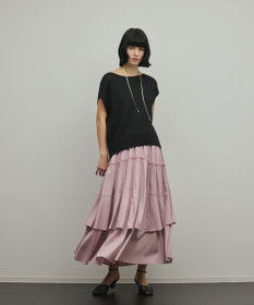GRACE CONTINENTAL ロングティアードスカート