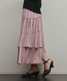 GRACE CONTINENTAL ロングティアードスカート