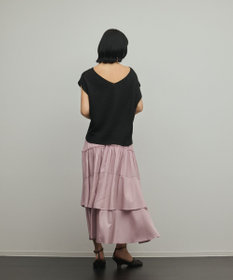 GRACE CONTINENTAL ロングティアードスカート