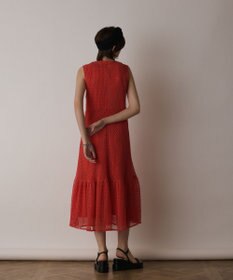 GRACE CONTINENTAL メッシュロングワンピース