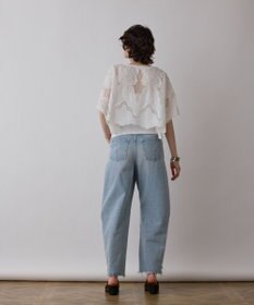 GRACE CONTINENTAL 刺繍ポンチョトップ