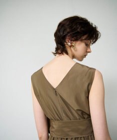 GRACE CONTINENTAL ライトタフタドレス