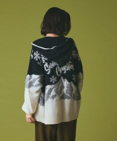 GRACE CONTINENTAL スノージャガードニットフーディ