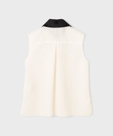 GRACE CONTINENTAL シアーメッシュノースリーブ