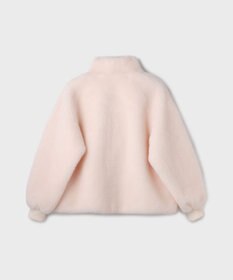 GRACE CONTINENTAL ウールボアスタンドカラージャケット