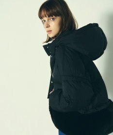 GRACE CONTINENTAL ヘムファーショートダウンジャケット