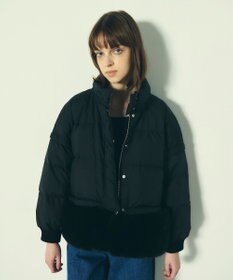 GRACE CONTINENTAL ヘムファーショートダウンジャケット