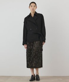 GRACE CONTINENTAL オーバーショートトレンチ