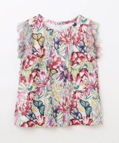 GRACE CONTINENTAL フラワーガーデンプリントトップ