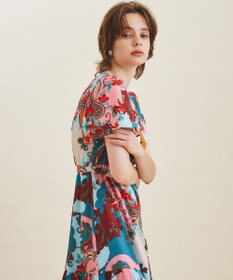 楽天 ペイズリーフラワープリントワンピース / GRACE CONTINENTAL ワンピース
