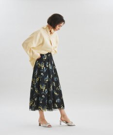 スズラン刺繍スカート / GRACE CONTINENTAL | GRACE CONTINENTAL 
