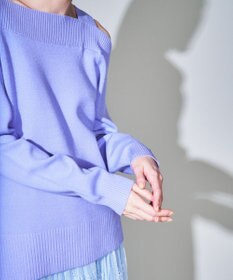 【グレースコンチネンタル】アシメトリーニットトップ アシメトリーニットトップ / GRACE CONTINENTAL | GRACE