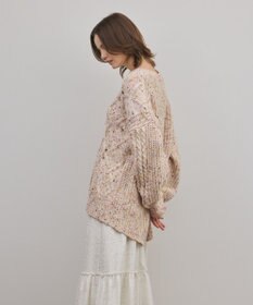 GRACE CONTINENTAL ケーブルニットトップ