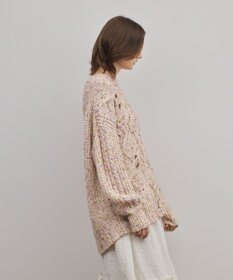 GRACE CONTINENTAL ケーブルニットトップ