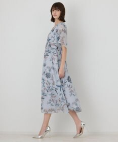 GRACE CONTINENTAL シノワズリプリントワンピース