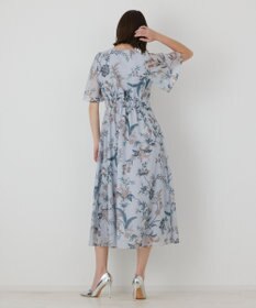 GRACE CONTINENTAL シノワズリプリントワンピース
