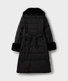 GRACE CONTINENTAL ファーカラーロングダウン