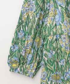 GRACE CONTINENTAL フラワープリントティアードミニワンピース