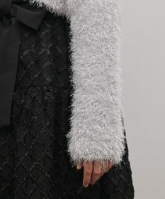 GRACE CONTINENTAL フェザーショートボレロ