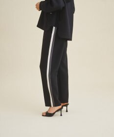 グレースコンチネンタル　サイドラインカットパンツ36 ブラック グレースコンチネンタルサイドラインカットパンツ36 ブラック